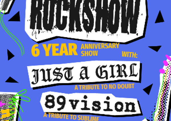 Image: 90's Rockshow, Just A Girl, 89Vision at Garden Amp