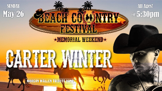 BEACH COUNTRY FESTIVAL with CARTER WINTER,  MORGAN WALLEN, 7 SUMMERS, and Special Guests