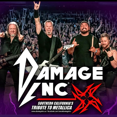 DAMAGE, INC. - Tribute to METALLICA | 20th ANNIVERSARY SHOW with SPECIAL GUESTS