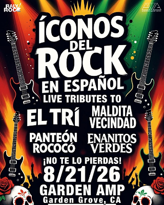 Image: El Tri, Maldita Vecindad, Panteon Rococo, Enanitos Verdes Tributes