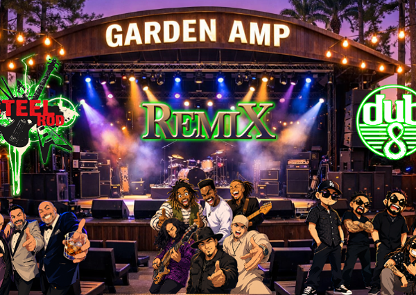 Image: Garden Amp&rsquo;s Summer Bash with Remix, Steel Rod & Dub 8