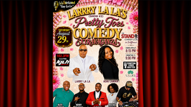 Image: Larry La La's Pretty Toes Summer Komedy Jam (Show 2)