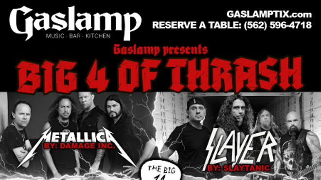 Image: METALLICA + SLAYER + MEGADETH + ANTHRAX TRIBUTES ...BIG 4 of THRASH!