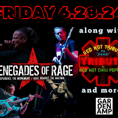 Rage Against The Machine, Red Hot Chili Peppers tributes and more