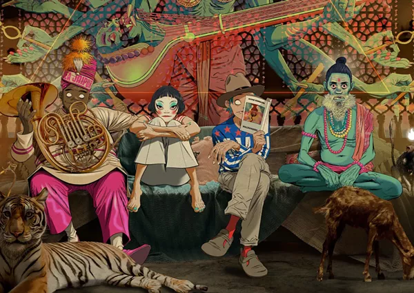 Image: Gorillaz - The Mountain Tour