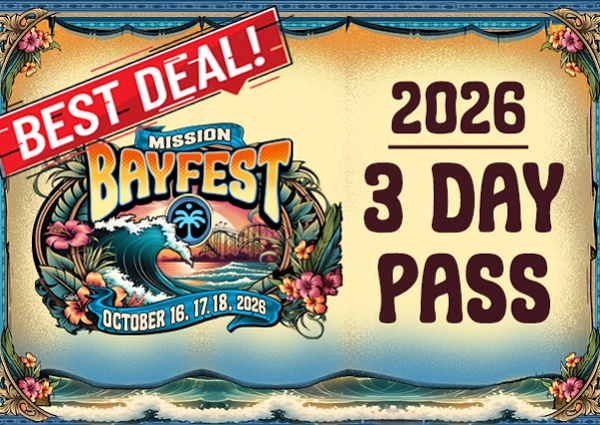 Image: MISSION BAYFEST 2026 - 3-DAY PASS