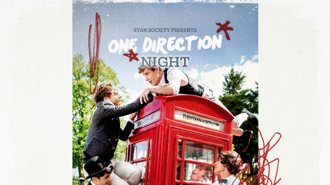 Image: The Stan Society presents ONE DIRECTION NIGHT